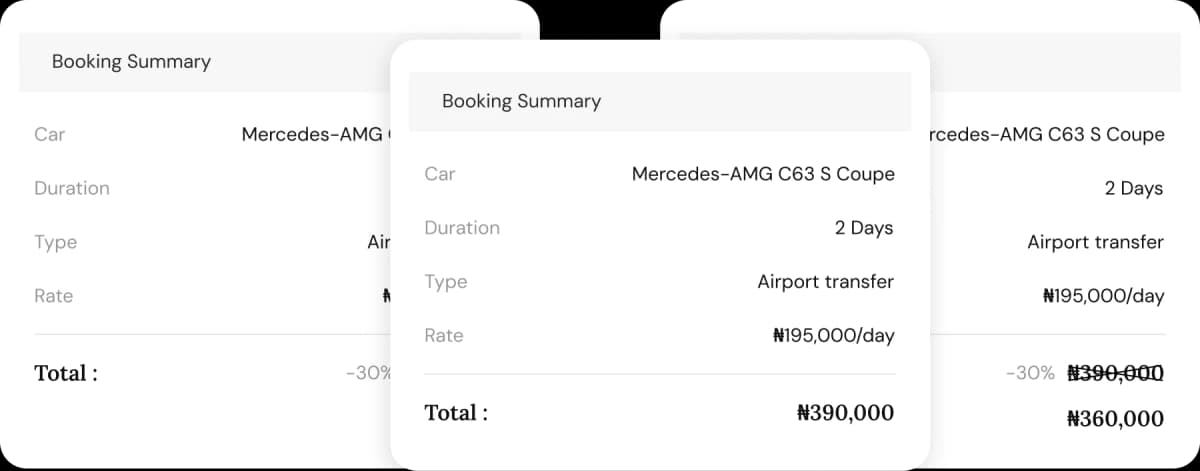 Transparent Pricing